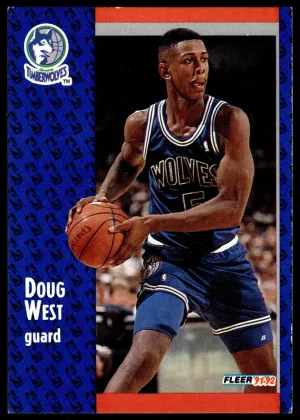Doug West 1991 Fleer Basketball #321