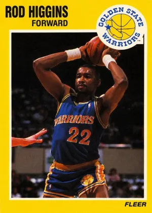 Rod Higgins 1989 Fleer Basketball #54