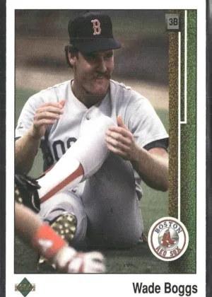 Wade Boggs 1989 Upper Deck Baseball #389