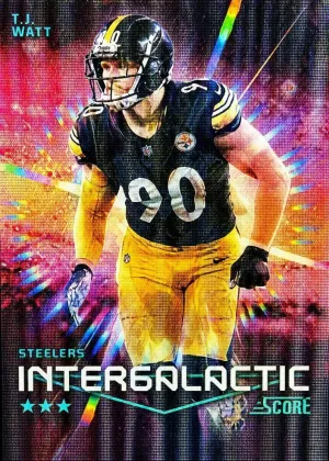 T.J. Watt 2024 Panini Score Intergalactic Football #10