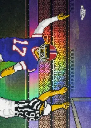 Josh Allen 2025 Topps Chrome Tecmo Football #TECMO-25