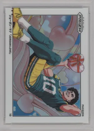 Jordan Love 2024 Panini Prizm Manga Horizontal Football #M-LO