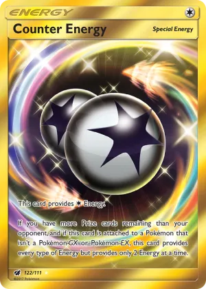 Counter Energy Pokémon Crimson Invasion #122 Holo