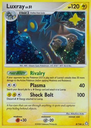 Luxray Pokémon Legends Awakened #8 Holo