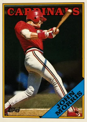 John Morris 1988 Topps Baseball #536