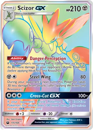 Scizor-GX Pokémon Celestial Storm #175 Holo