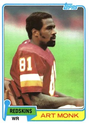 Art Monk 1981 Topps Football #194