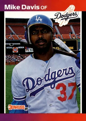 Mike Davis 1989 Donruss Baseball #316