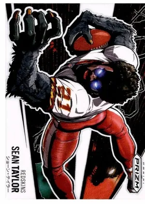Sean Taylor 2025 Panini Prizm Manga Horizontal Football #7
