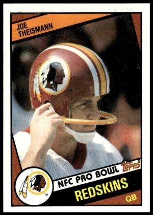 Joe Theismann 1984 Topps Football #390