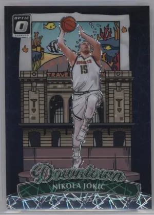 Nikola Jokic 2024 Donruss Optic Downtown Basketball #9