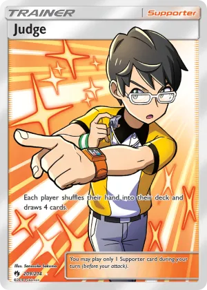 Judge Pokémon Lost Thunder #209 Holo