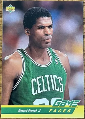 Robert Parish 1992 Upper Deck Basketball Game Faces #493