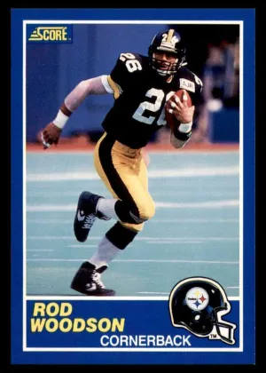 Rod Woodson 1989 Score Football #78