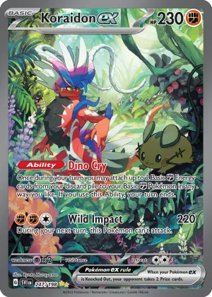 Koraidon ex Pokémon Scarlet & Violet #247 Holo