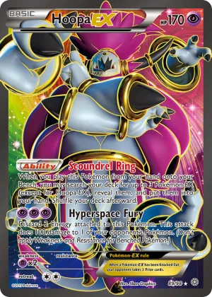 Hoopa-EX Pokémon Ancient Origins #89 Holo