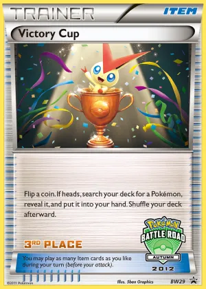 Victory Cup Pokémon BW Black Star Promos #BW29 Holo