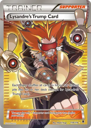 Lysandre's Trump Card Pokémon Phantom Forces #118 Holo
