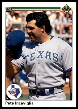 Pete Incaviglia 1990 Upper Deck Baseball #333