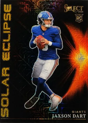 Jaxson Dart 2025 Panini Select Solar Eclipse Football Gold #9