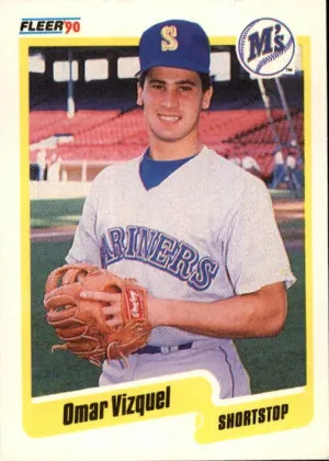 Omar Vizquel 1990 Fleer Baseball #528