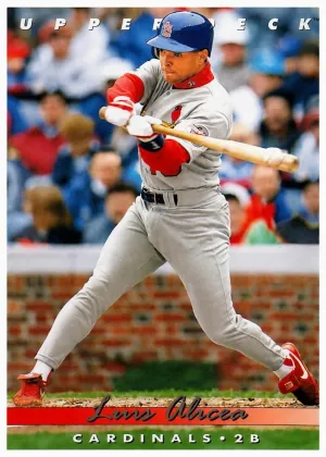 Luis Alicea 1993 Upper Deck Baseball #605