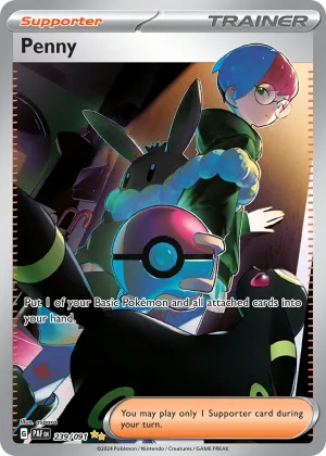 Penny Pokémon Paldean Fates #239 Holo