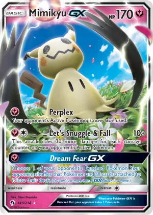 Mimikyu-GX Pokémon Lost Thunder #149 Holo