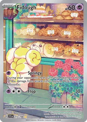 Fidough Pokémon Scarlet & Violet #213 Holo