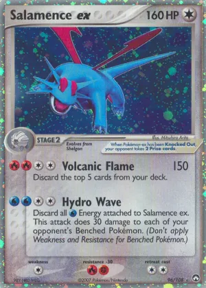 Salamence ex Pokémon Power Keepers #96 Holo