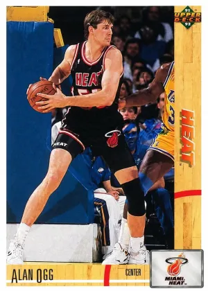 Alan Ogg 1991 Upper Deck Basketball #198