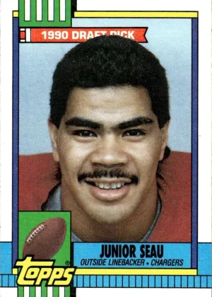 Junior Seau 1990 Topps Football #381