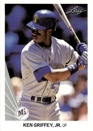 Ken Griffey Jr. 1990 Leaf Baseball #245