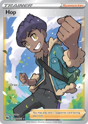 Hop Pokémon Champion's Path #73 Holo