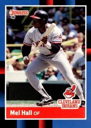 Mel Hall 1988 Donruss Baseball #342