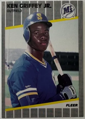 Ken Griffey Jr. 1989 Fleer Glossy Baseball #548