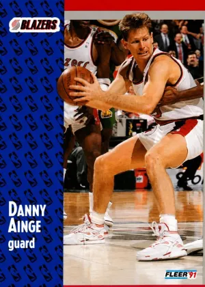 Danny Ainge 1991 Fleer Basketball #167