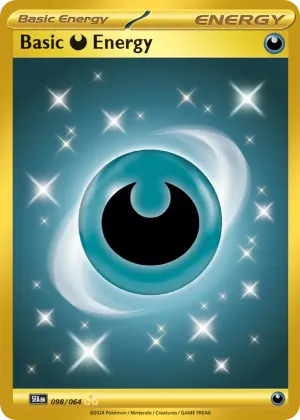 Basic Darkness Energy Pokémon Shrouded Fable #98 Holo