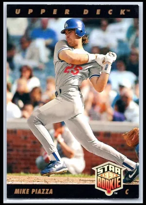 Mike Piazza 1993 Upper Deck Star Rookie Baseball #2