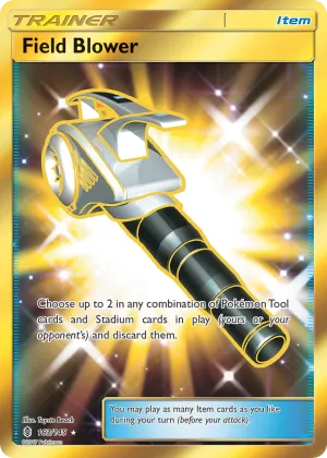 Field Blower Pokémon Guardians Rising #163 Holo