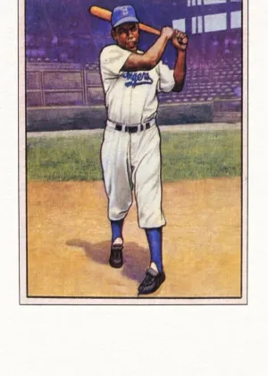 Jackie Robinson 1989 Bowman Inserts Baseball 1950 Reprint #NNO