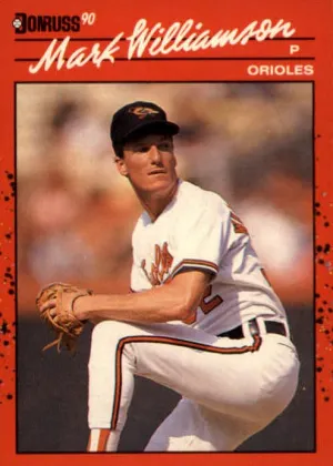 Mark Williamson 1990 Donruss Baseball #406