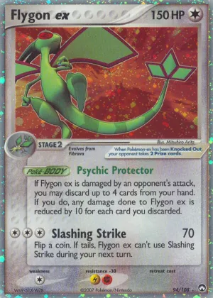 Flygon ex Pokémon Power Keepers #94 Holo
