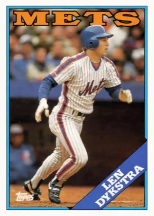 Lenny Dykstra 1988 Topps Baseball #655
