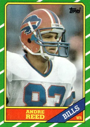 Andre Reed 1986 Topps Football #388