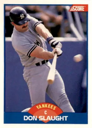 Don Slaught 1989 Score Baseball #561