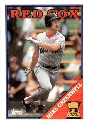 Mike Greenwell 1988 Topps Baseball #493