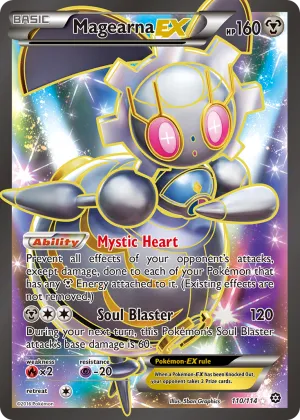Magearna-EX Pokémon Steam Siege #110 Holo