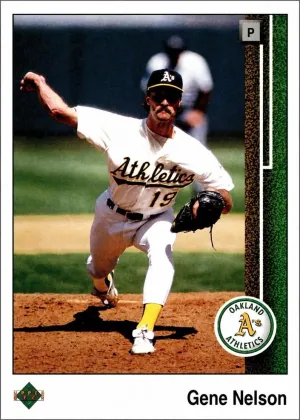 Gene Nelson 1989 Upper Deck Baseball #643