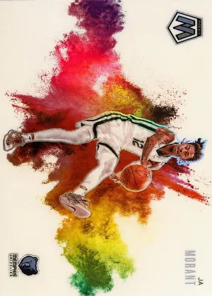 Ja Morant 2024 Panini Mosaic Color Blast Basketball #5